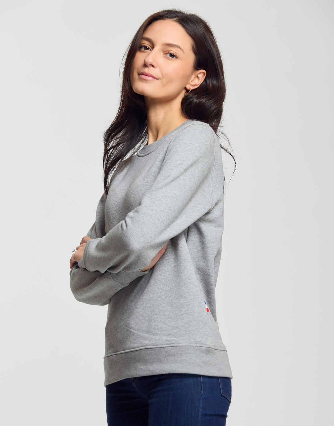 Voltaire - Sweatshirt coton bio unisexe - classique - Made in France