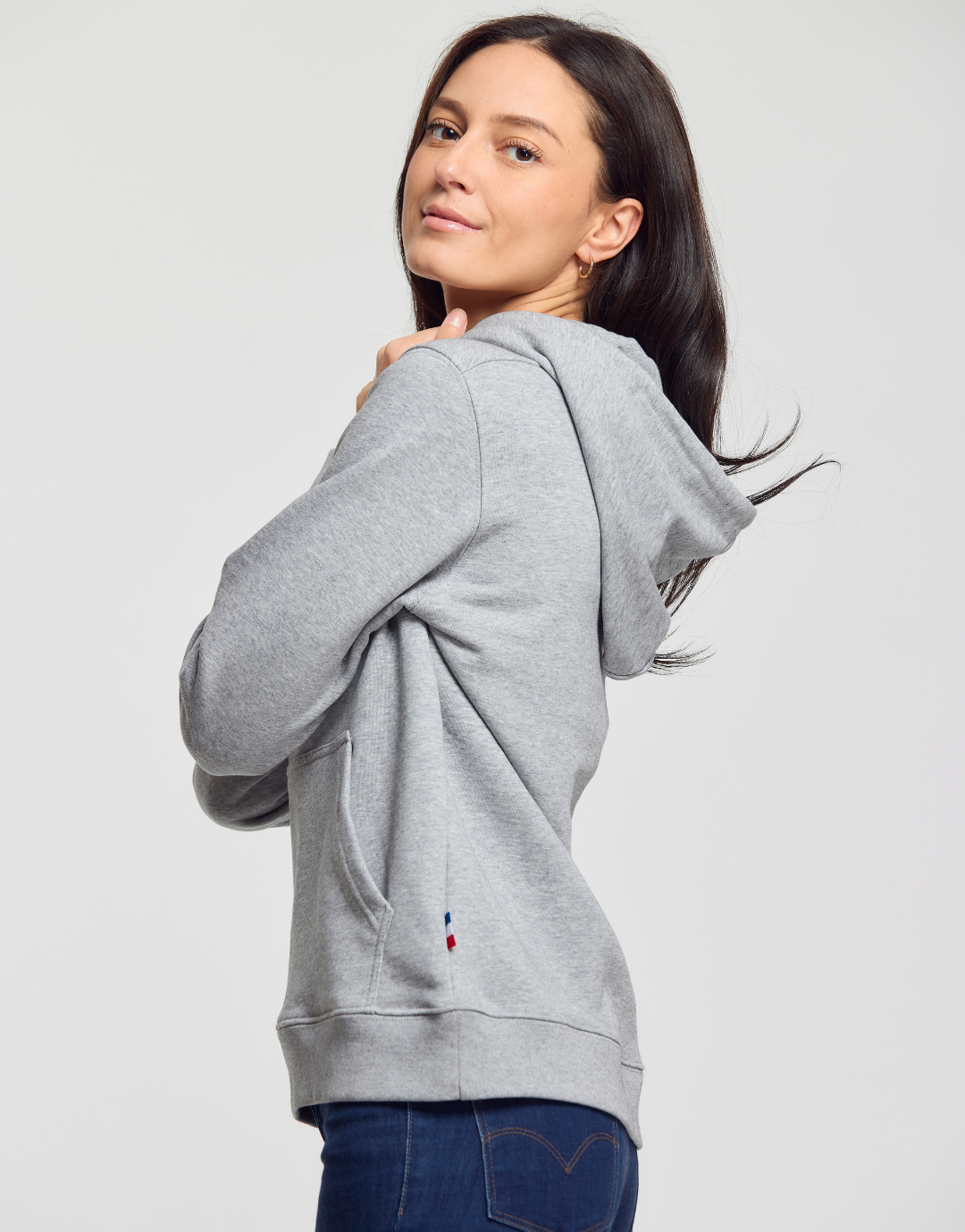 Rousseau - Hoodie coton bio unisexe - classique - Made in France