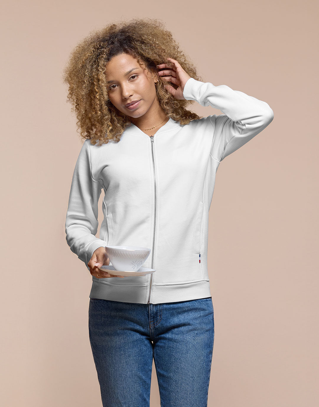 Camus - Blouson coton bio unisexe - classique - Made in France