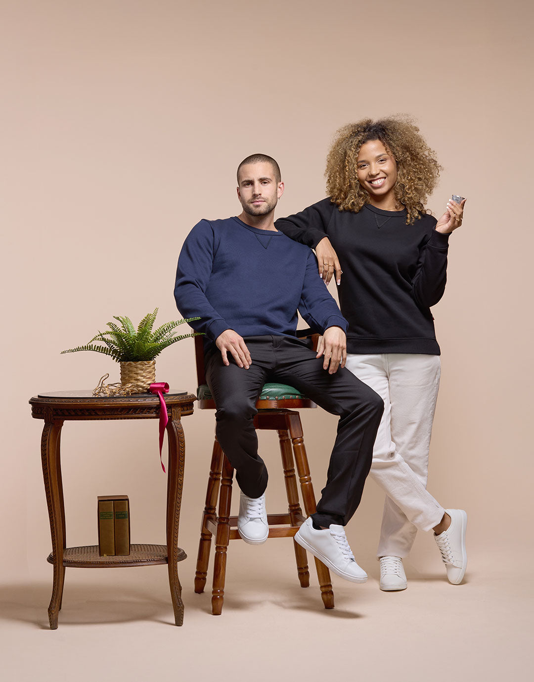 Deleuze - Sweat à col rond unisexe coton bio - couleurs - Made in France