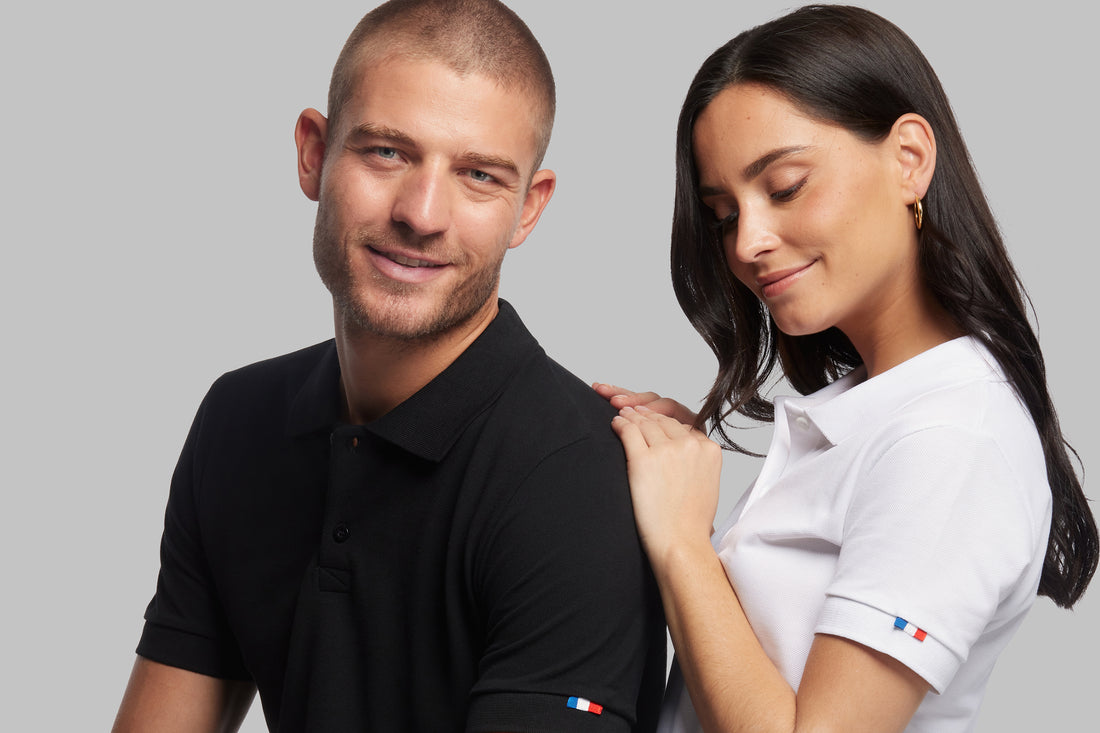 Polos fabriqués en France en coton biologique certifié OCS