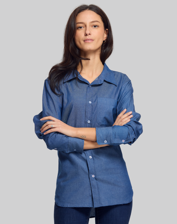 Arendt - Chemise coton femme -  Made in France