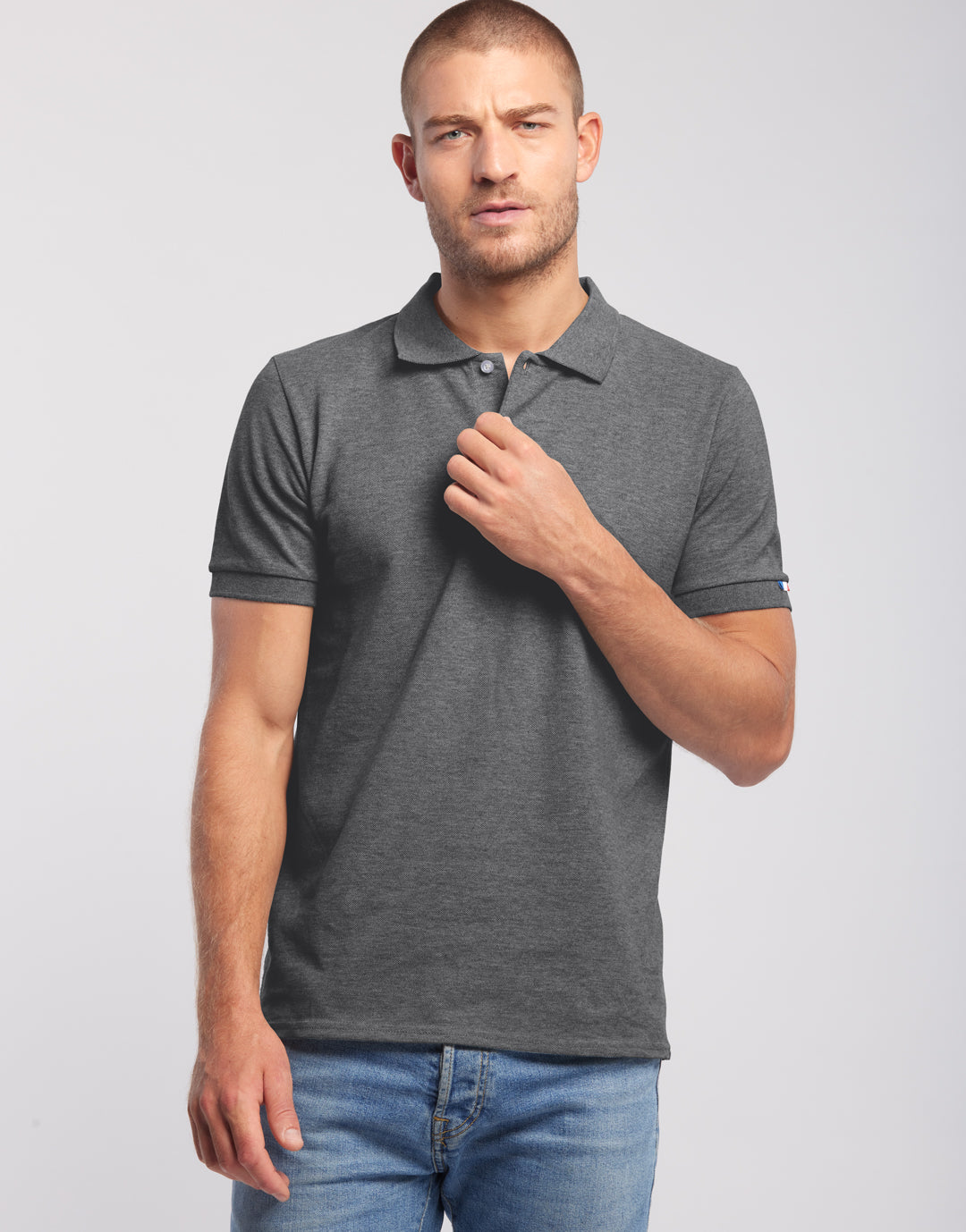 Sartre - Polo coton bio homme - classique - Made in France