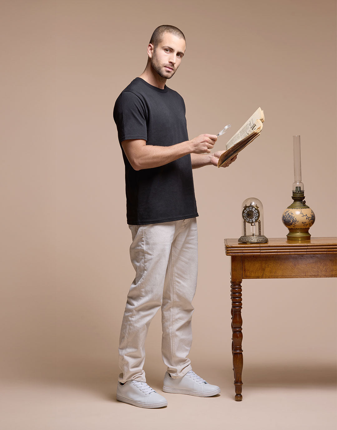 Descartes - T-shirt coton bio homme - classique - Made in France