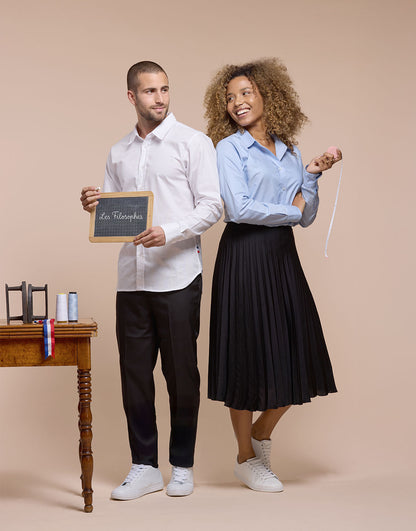 Kant - Chemise homme coton - couleurs - Made in France