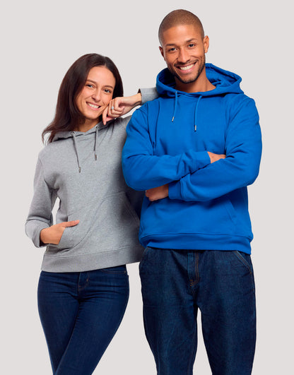 Rousseau - Hoodie coton bio unisexe - couleurs - Made in France