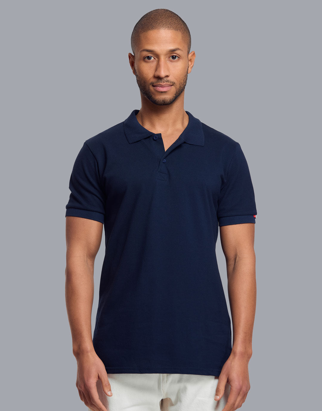Sartre - Polo coton bio homme - couleurs - Made in France