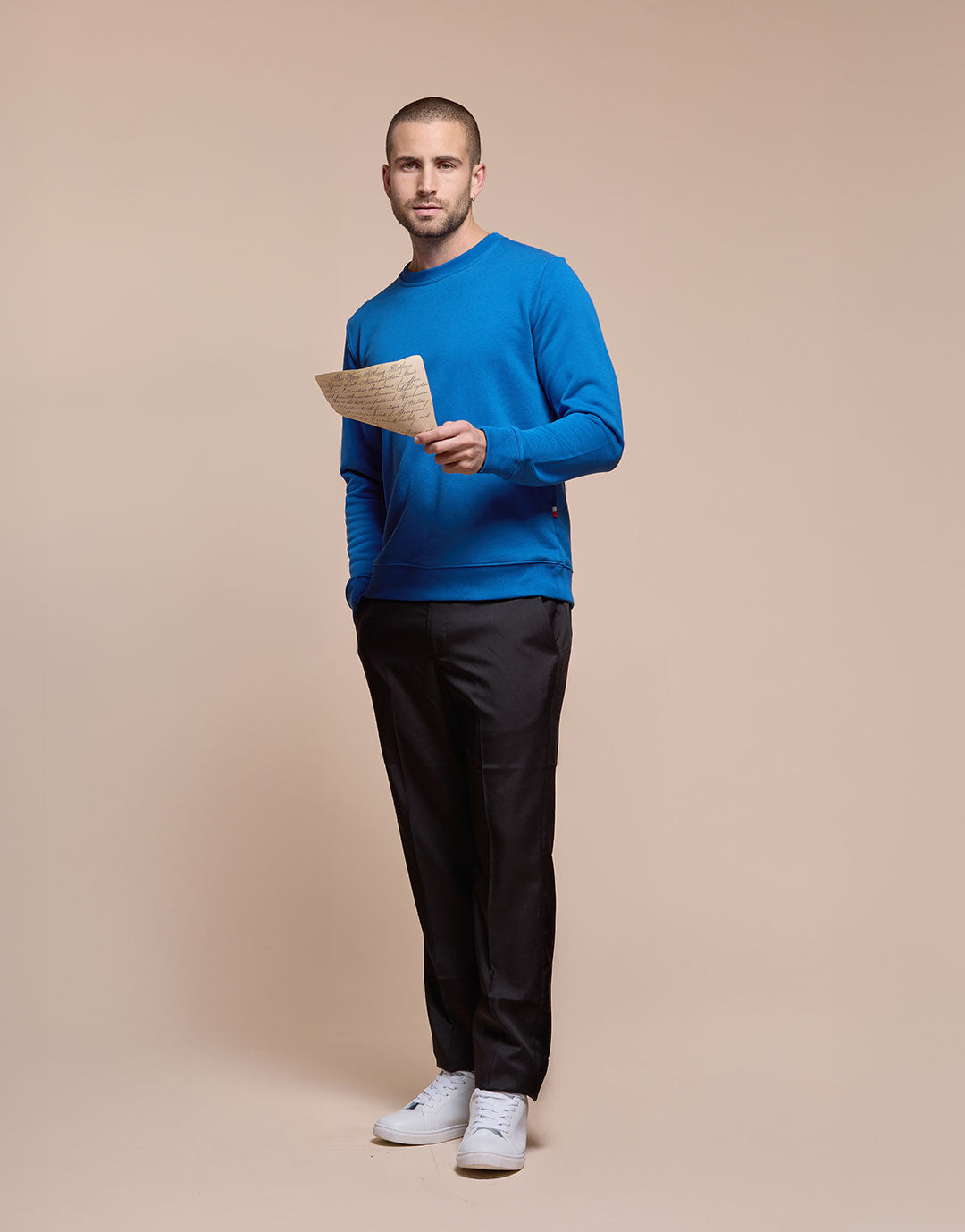 Voltaire - Sweatshirt coton bio unisexe - couleurs - Made in France